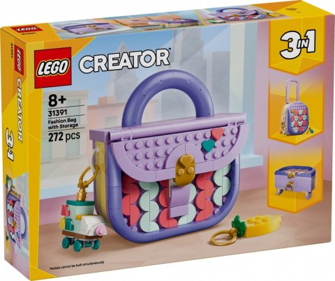 Klocki Creator 31391 Modna torebka ze schowkiem LEGO