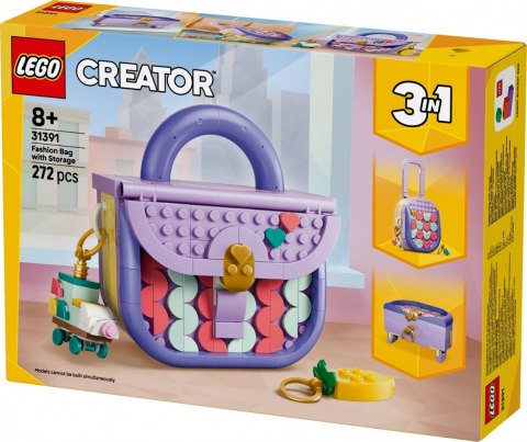 Klocki Creator 31391 Modna torebka ze schowkiem LEGO
