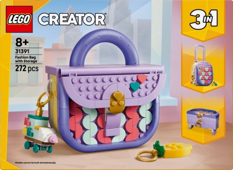 Klocki Creator 31391 Modna torebka ze schowkiem LEGO