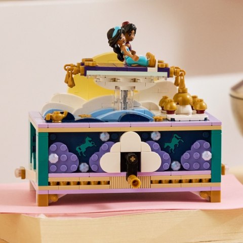Klocki Disney 43295 Szkatułka na biżuterię Dżasminy LEGO