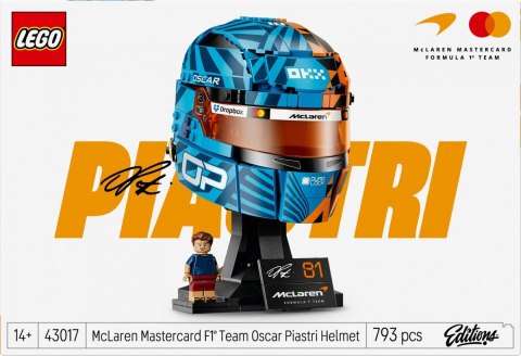 Klocki Editions 43017 Kask Oscar Piastri McLaren LEGO