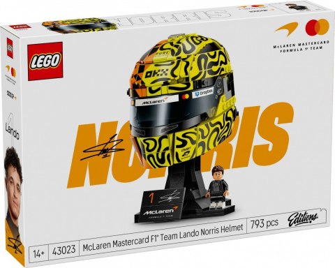 Klocki Editions 43023 Kask Lando Norris McLaren LEGO