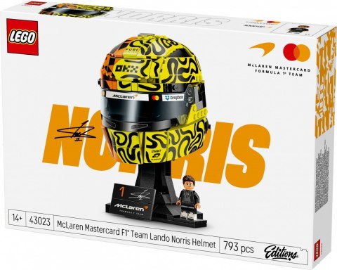 Klocki Editions 43023 Kask Lando Norris McLaren LEGO