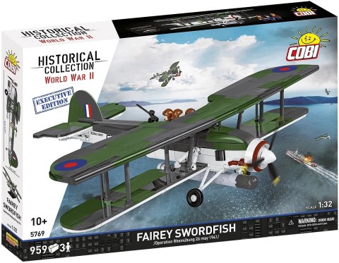 Klocki Fairey Swordfish - Executive Edition 959 klocków Cobi Klocki