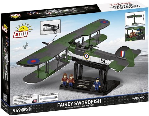 Klocki Fairey Swordfish - Executive Edition 959 klocków Cobi Klocki