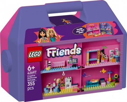 Klocki Friends 42697 Kreatywna walizka z domkiem dla lalek LEGO