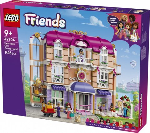 Klocki Friends 42704 Grand Hotel w mieście Heartlake LEGO