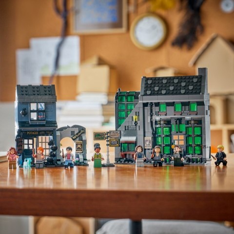 Klocki Harry Potter 76471 Magiczne sklepy na ulicy Śmiertelnego Nokturnu LEGO
