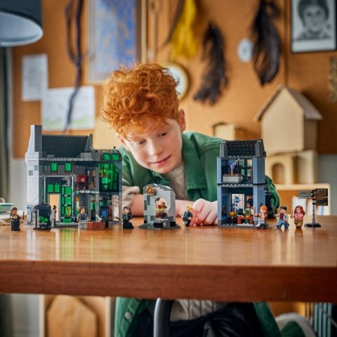 Klocki Harry Potter 76471 Magiczne sklepy na ulicy Śmiertelnego Nokturnu LEGO