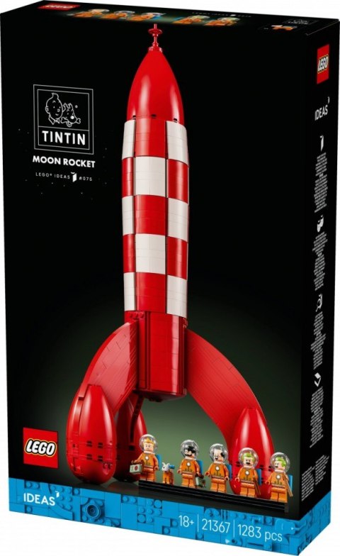 Klocki Ideas 21367 Tintin i rakieta na Księżyc LEGO