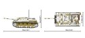 Klocki Jagdpanzer IV/70 (V) (Sd.Kfz.162/1) 1024 elementy Cobi Klocki