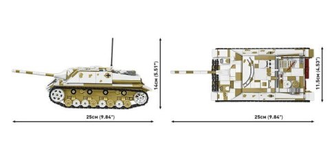 Klocki Jagdpanzer IV/70 (V) (Sd.Kfz.162/1) 1024 elementy Cobi Klocki