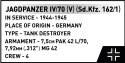 Klocki Jagdpanzer IV/70 (V) (Sd.Kfz.162/1) 1024 elementy Cobi Klocki