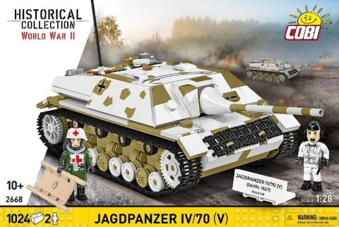 Klocki Jagdpanzer IV/70 (V) (Sd.Kfz.162/1) 1024 elementy Cobi Klocki