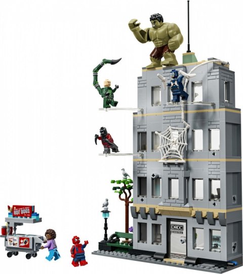 Klocki Marvel Super Heroes 76350 Epickie starcie: Spider-Man kontra Hulk LEGO