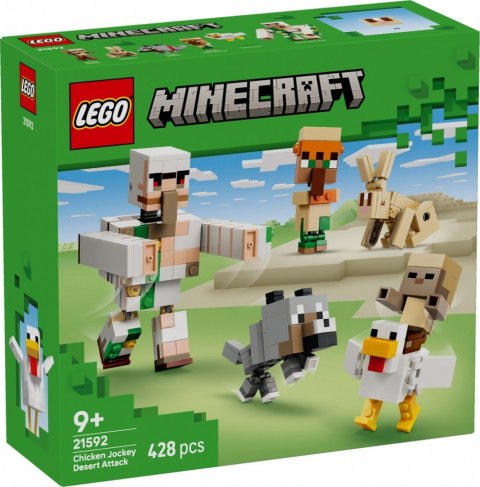 Klocki Minecraft 21592 Atak kurzego jeźdźca na pustyni LEGO