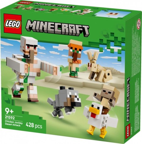 Klocki Minecraft 21592 Atak kurzego jeźdźca na pustyni LEGO