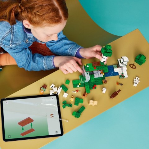 Klocki Minecraft 21593 Przetrwanie pierwszej nocy LEGO