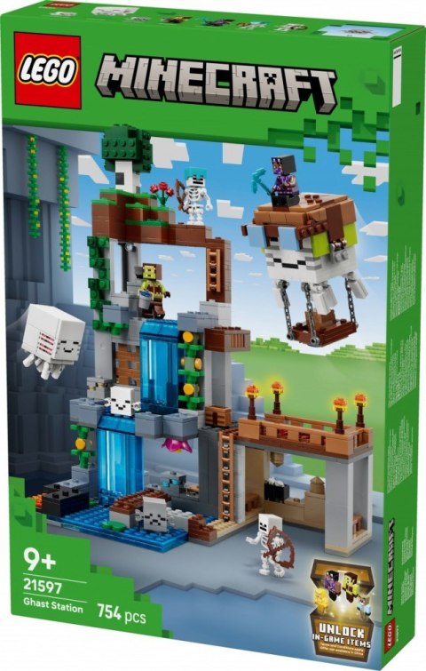 Klocki Minecraft 21597 Stacja Ghasta LEGO