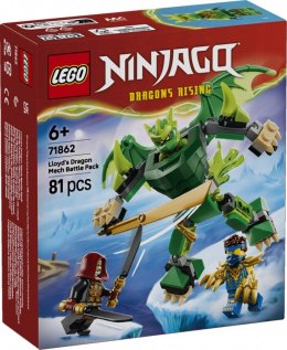Klocki Ninjago 71862 Smoczy mech Lloyda - zestaw bitewny LEGO