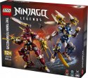 Klocki Ninjago 71870 Bliźniacze tytanowe mechy LEGO