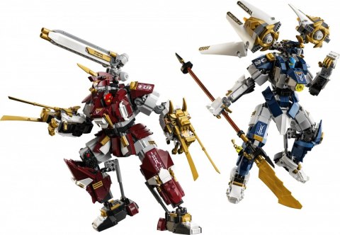Klocki Ninjago 71870 Bliźniacze tytanowe mechy LEGO