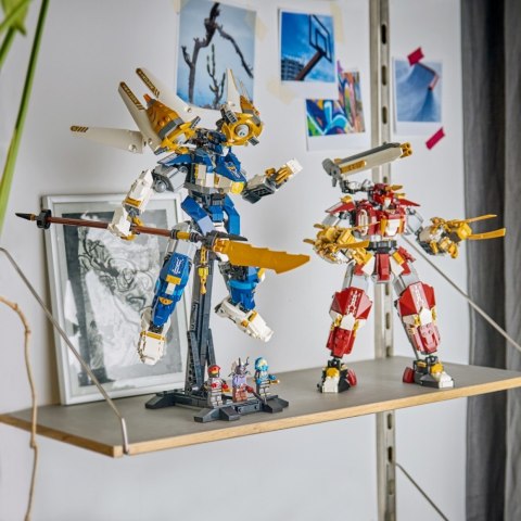 Klocki Ninjago 71870 Bliźniacze tytanowe mechy LEGO