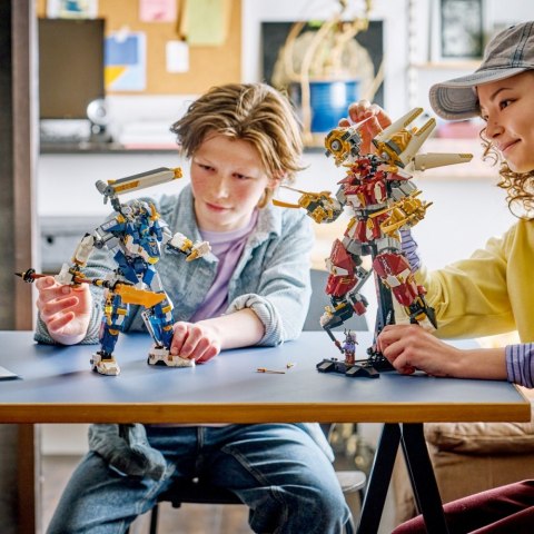 Klocki Ninjago 71870 Bliźniacze tytanowe mechy LEGO
