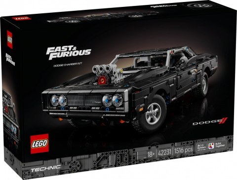 Klocki Technic 42231 Samochód Fast and Furious Dodge Charger R/T LEGO