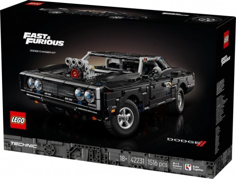 Klocki Technic 42231 Samochód Fast and Furious Dodge Charger R/T LEGO