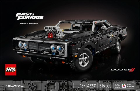 Klocki Technic 42231 Samochód Fast and Furious Dodge Charger R/T LEGO