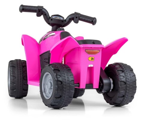 Pojazd quad na akumulator Honda ATV różowy Milly Mally