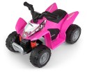Pojazd quad na akumulator Honda ATV różowy Milly Mally