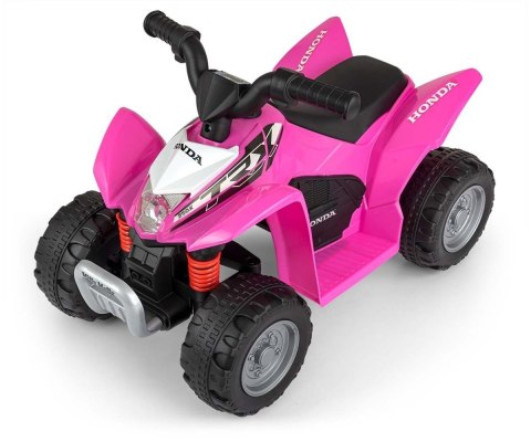 Pojazd quad na akumulator Honda ATV różowy Milly Mally