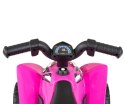 Pojazd quad na akumulator Honda ATV różowy Milly Mally