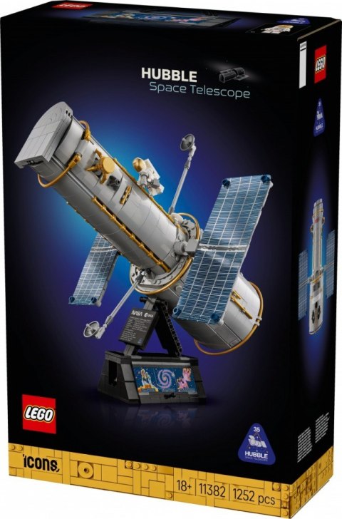 Klocki Icons 11382 Kosmiczny Teleskop Hubblea LEGO