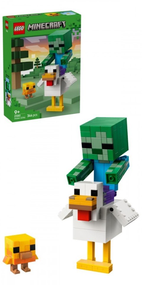 Klocki Minecraft 21582 Kurzy jeździec LEGO