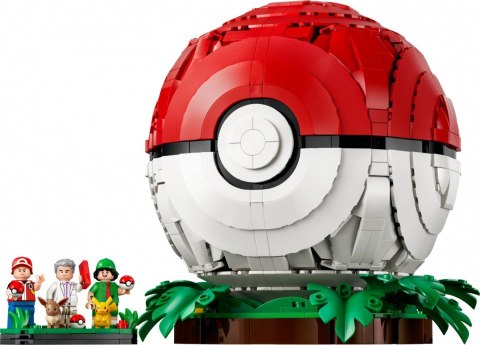 Klocki Pokemon 72154 Kultowy Pokéball z Trenerami LEGO
