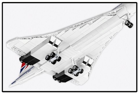 Klocki Samolot Concorde G-BBDG 518 elementów Cobi Klocki