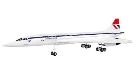 Klocki Samolot Concorde G-BBDG 518 elementów Cobi Klocki