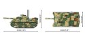 Klocki Stug III Ausf. G 955 elementów Cobi Klocki