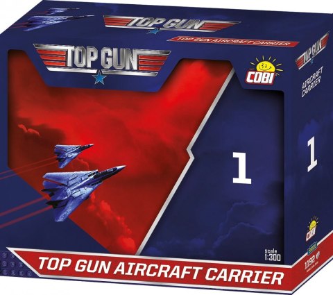 Klocki Top Gun Aircraft Carrier 6130 klocków Cobi Klocki