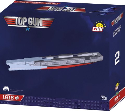 Klocki Top Gun Aircraft Carrier 6130 klocków Cobi Klocki