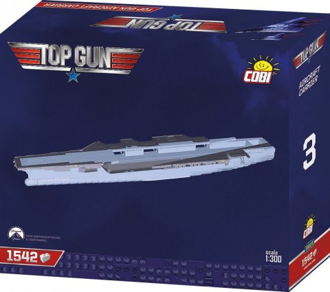 Klocki Top Gun Aircraft Carrier 6130 klocków Cobi Klocki
