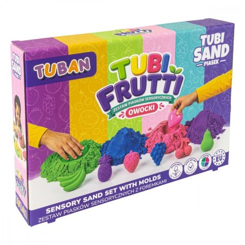 Piasek sensoryczny - Zestaw Tubi Frutti TUBAN
