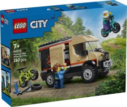 Klocki City 60512 Furgonetka z rowerami górskimi LEGO