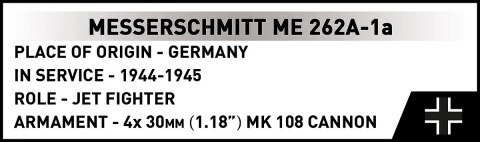 Klocki Messerschmitt Me-262-1A 505 klocków Cobi Klocki