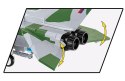 Klocki Panavia Tornado GR.1 520 elementów Cobi Klocki
