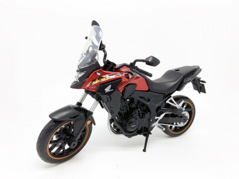 MSZ Motocykl 1/12 Honda CB400X czerwony Pulio