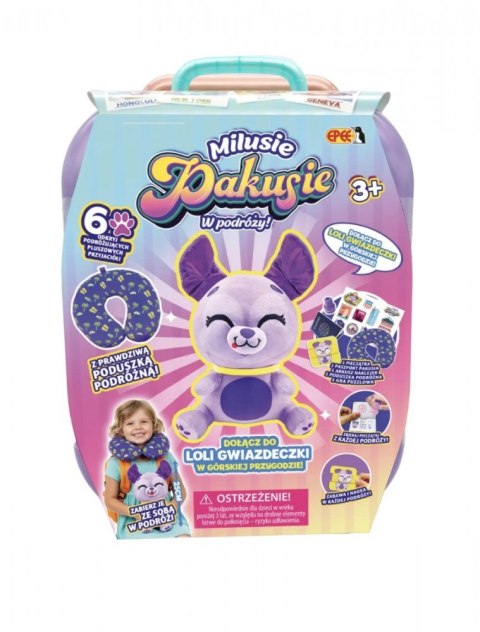 Maskotka Milusie Pakusie w Podróży Lola Gwiazdeczka Epee